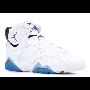 French Blue Jordan 7's